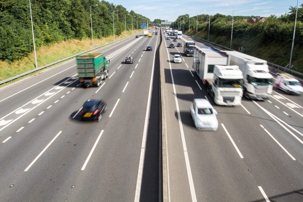 A_busy_highway_filled_with_various_cars_and_trucks _ISM_Training_and_Recruitment