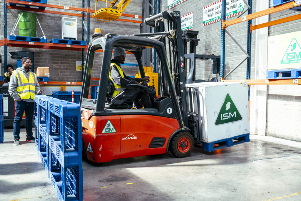 A_forklift_truck_in_a_warehouse _ISM Training_and_Recruitment
